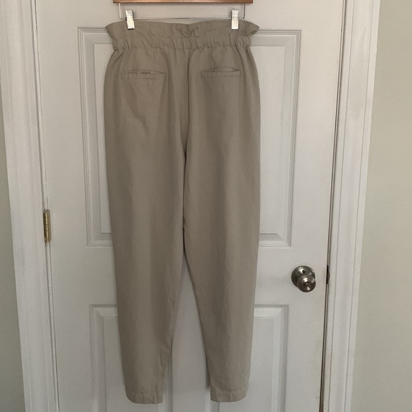 NWOT By Together 100% Cotton Pleaded Cream Pants Size L. 228 - Picture 3 of 11